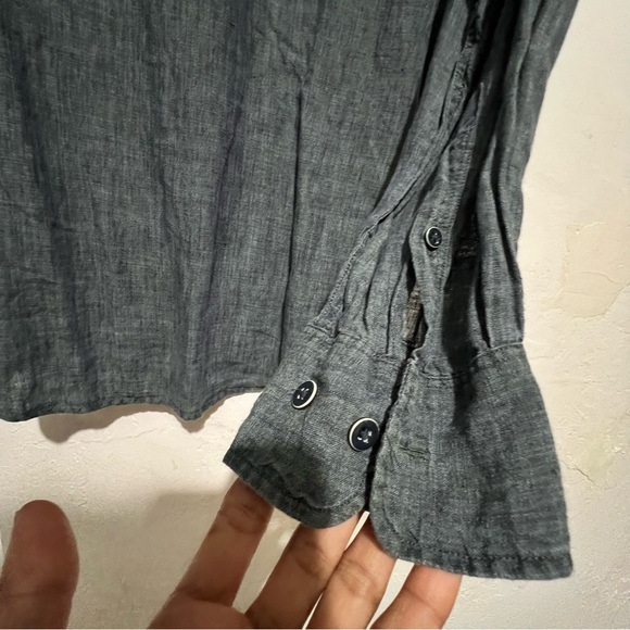 Rodd & Gunn Blue Casual Button Down Shirt Relaxed Fit : Box 009 - Picture 9 of 9